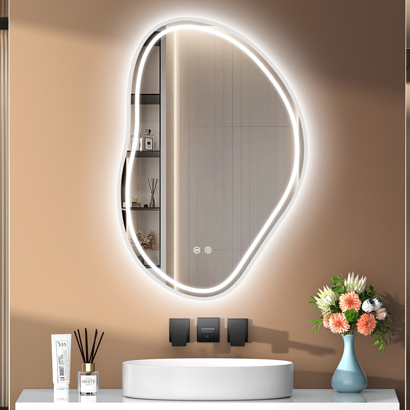 Scénarios d'utilisation du miroir LED