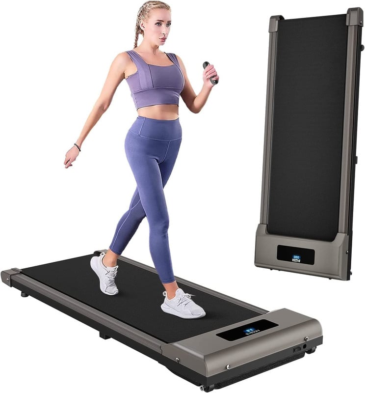 Bigzzia Tapis Roulant Elettrico Pieghevole,Walking Pad 10 Km/h,Tappeto Corsa Extra Large 42CM,con Telecomando E Display LCD,Telaio Rinforzato And 220LB Max Weight For Home Office Exercise - Grigio -Armonia Casa AAHKMJXYDAFdJAOAIMEbOAchaYtjpIZUujpRpTo0CnZOZQdJiRpymPD9IKV040YFiynCDBCXPKJ0L2zf22h9Ayv izS9EAFWkDXBnoGKZFXR6g==