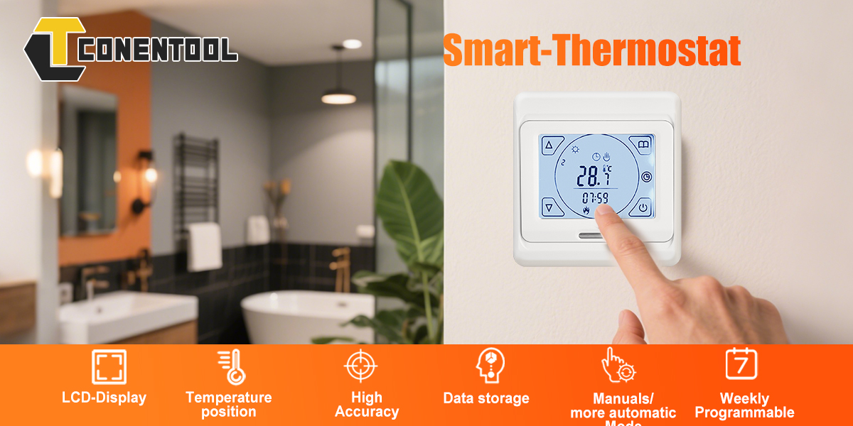 Thermostat radiateur électrique 6