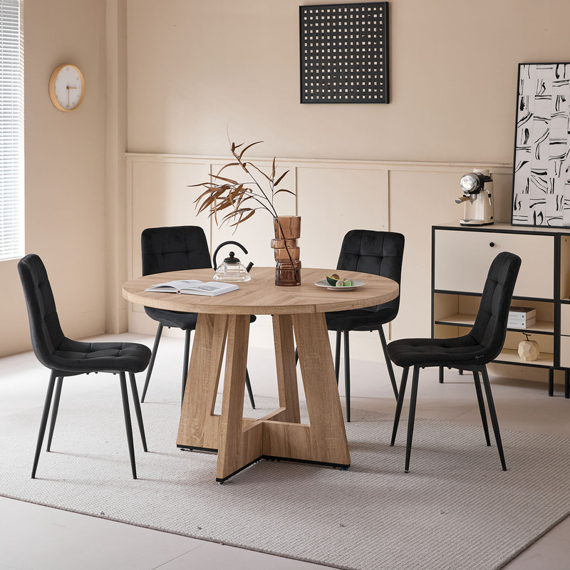 Ensemble table et chaises 5 pièces
