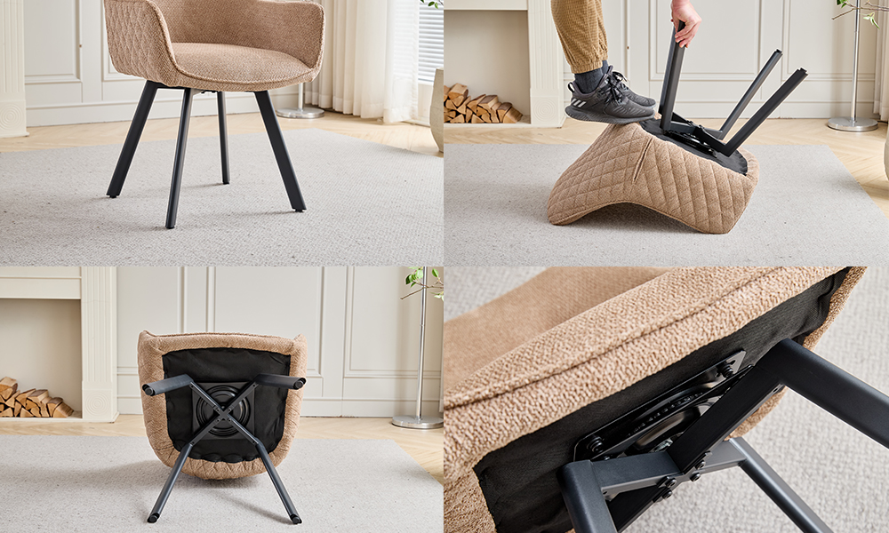 Patas robustas con tapones antideslizantes