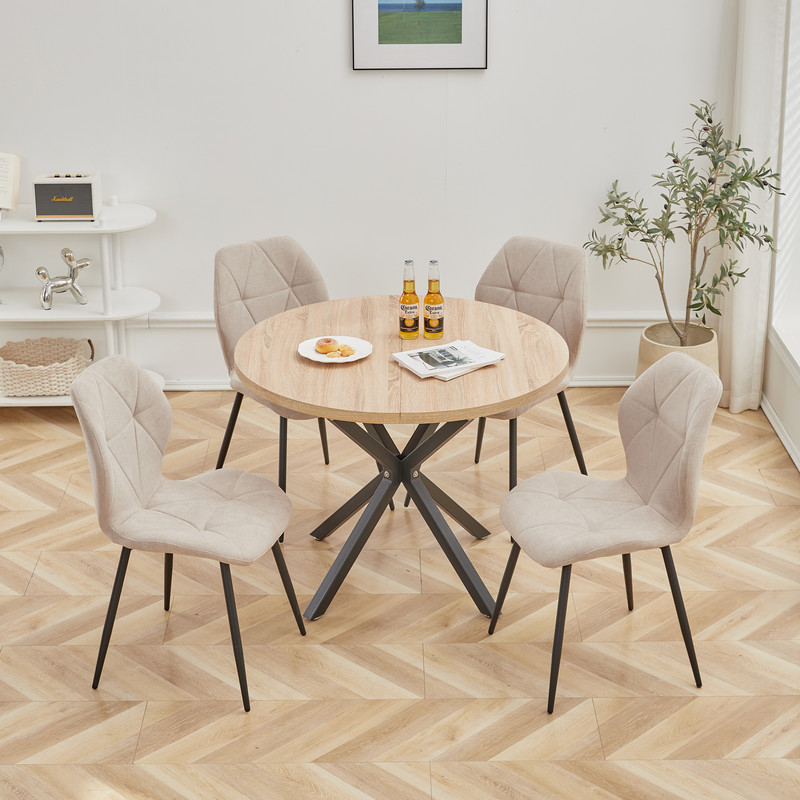 Vue d'ensemble chaise scandinave