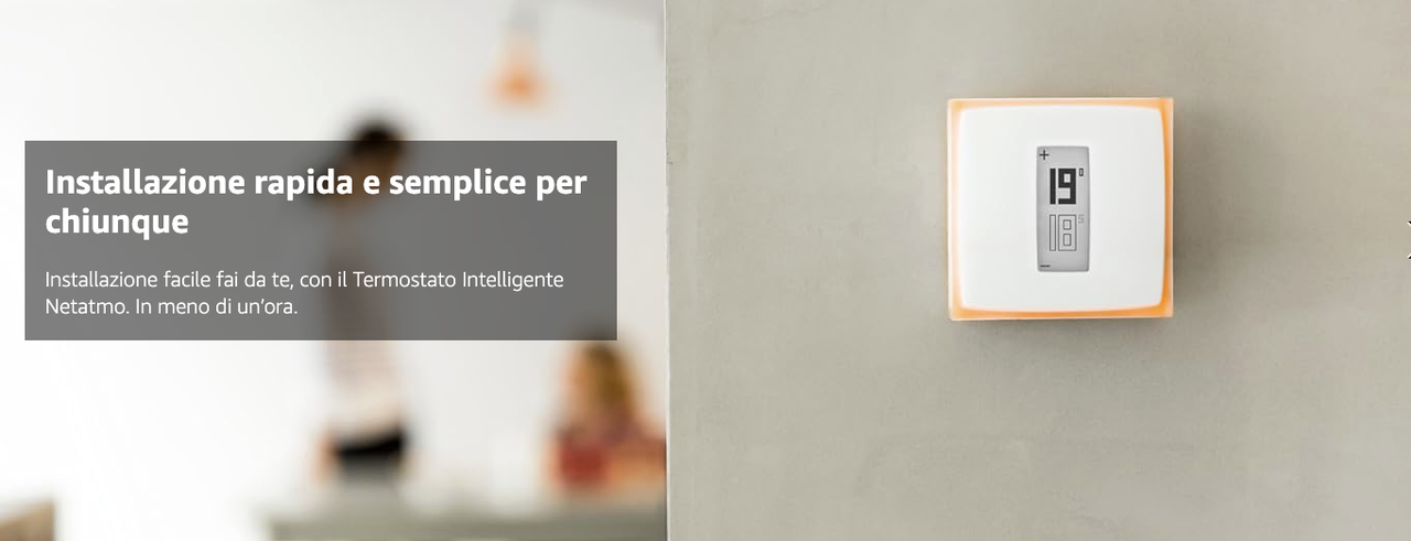 Termostato Wifi Intelligente Netatmo