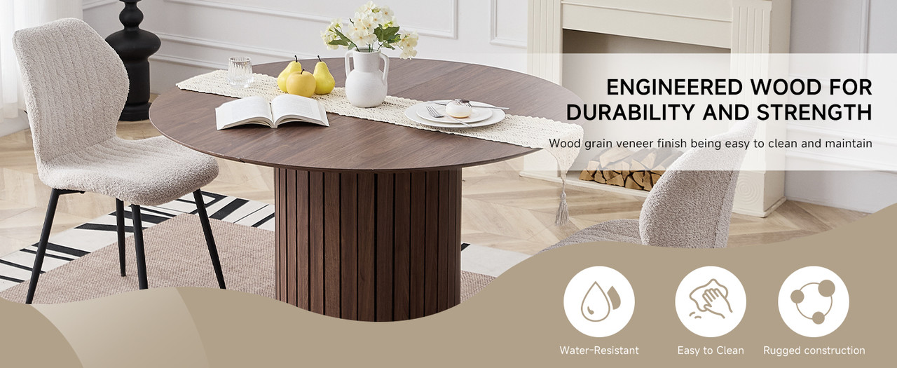 Table ronde polyvalente