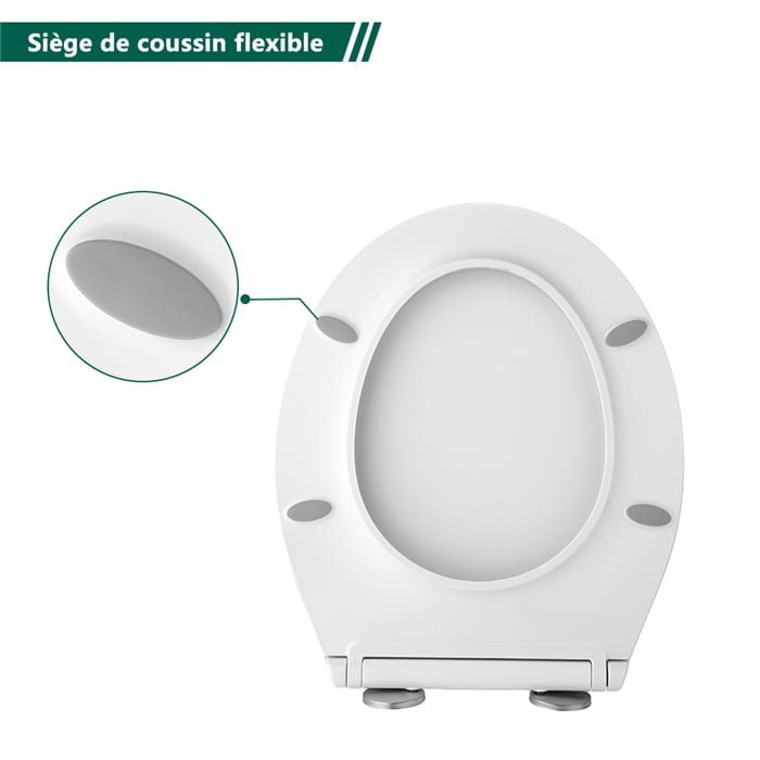 Abattant WC Frein De Chute Lunette De Toilette En Forme O Couvercle De Toilette Dégagement Rapide à Un Bouton Siège Toilette Charnière Réglable -Geberit || Grohe || ALLIBERT Soldes AAHKMJXYDAFdJAOAIMEbOAchaYtjpIZUujpRpTo0CnZOZUACv0aDMzT4awSb tlvSndEiooQR5NoS8X4hO9 AJr