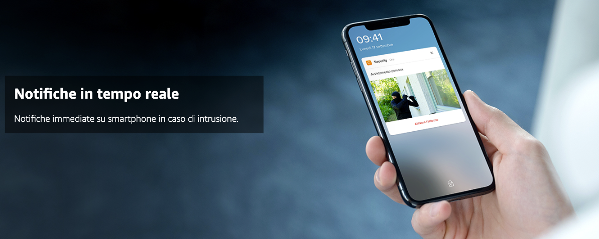 Telecamera esterna Netatmo con sirena - funzioni smart