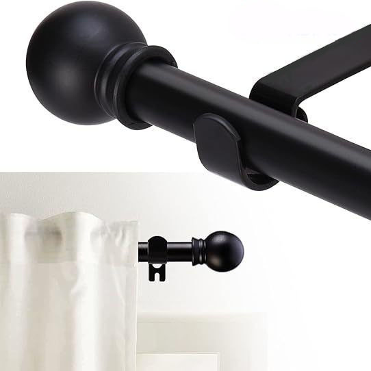 4 Terminali Per Aste Per Tende, Tappi Decorativi Di Ricambio Per