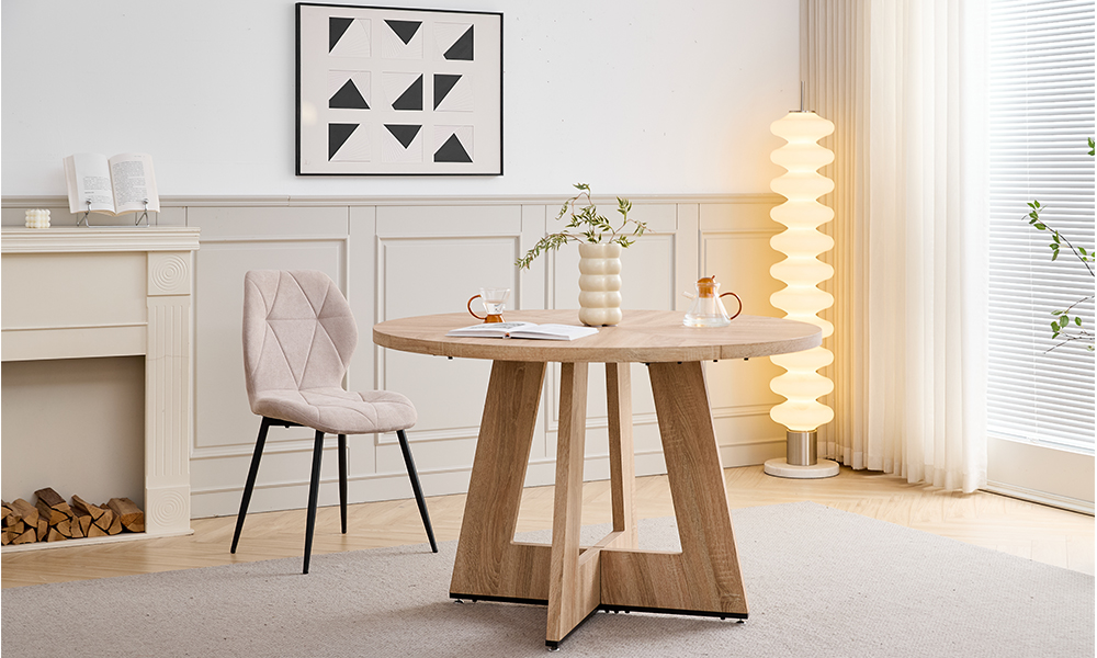Chaise de salle à manger - dossier ergonomique