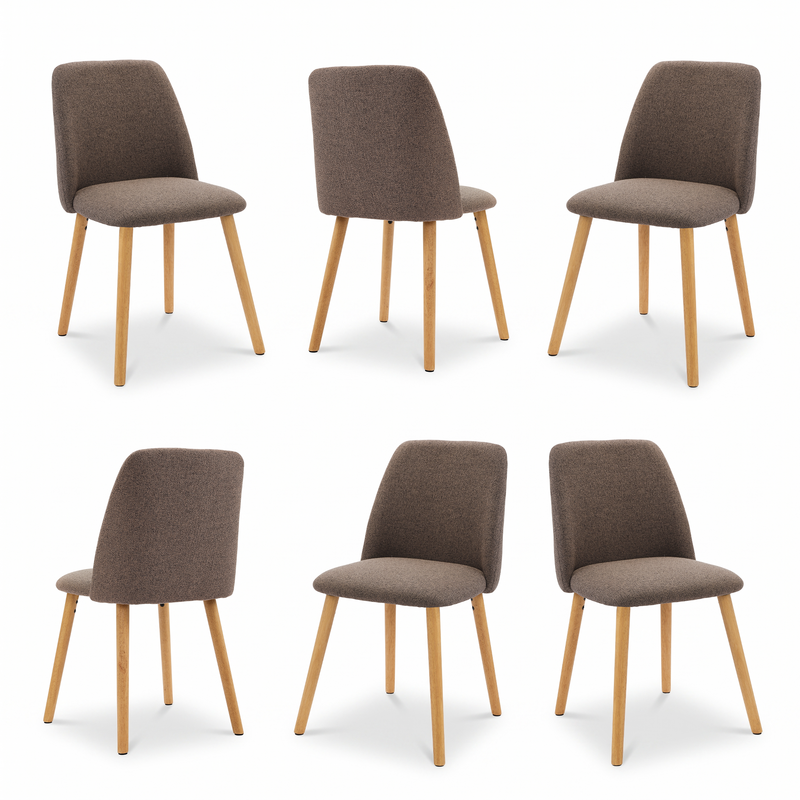 Set of Dining Chairs - Multiple Angles