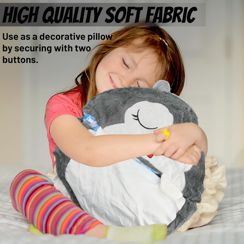 GABRIELLE Mignon 2-in-1-Schlafsack und Kissen fr Kinder, 160 x 60 cm,  Daunen, geeignet fr alle Jahreszeiten