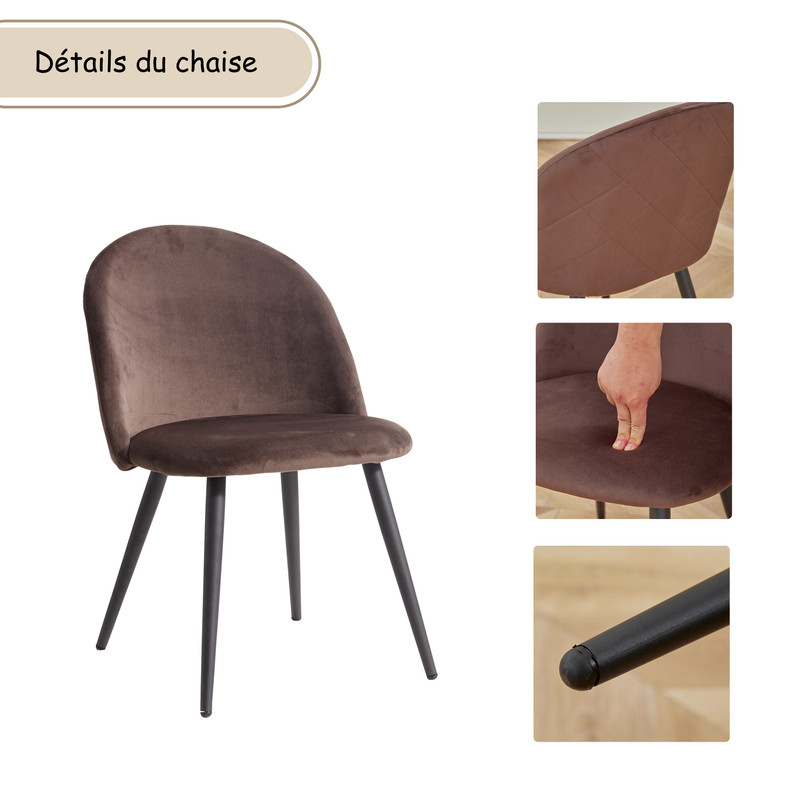 Détails de la chaise