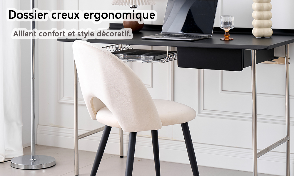 Dossier creux ergonomique