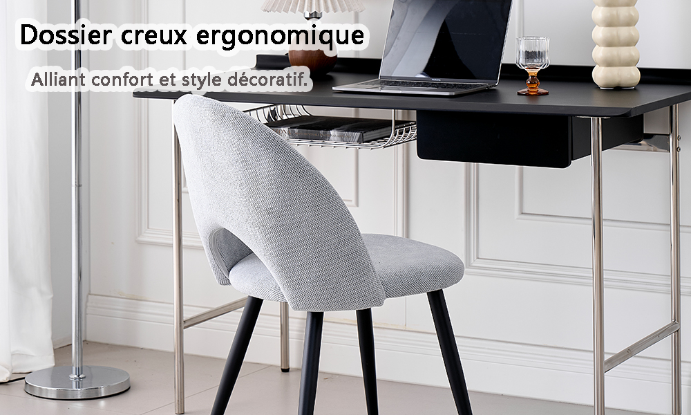 Dossier creux ergonomique
