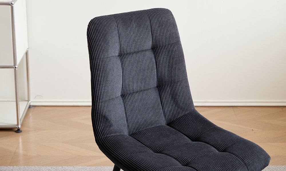 Silla de comedor - Almohadilla en terciopelo