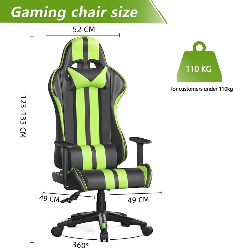 Office chair Game chair High back office chair with cushion and