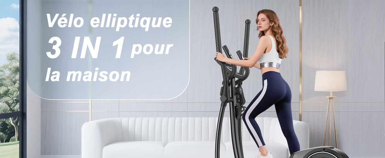 Vue d'ensemble du vélo elliptique
