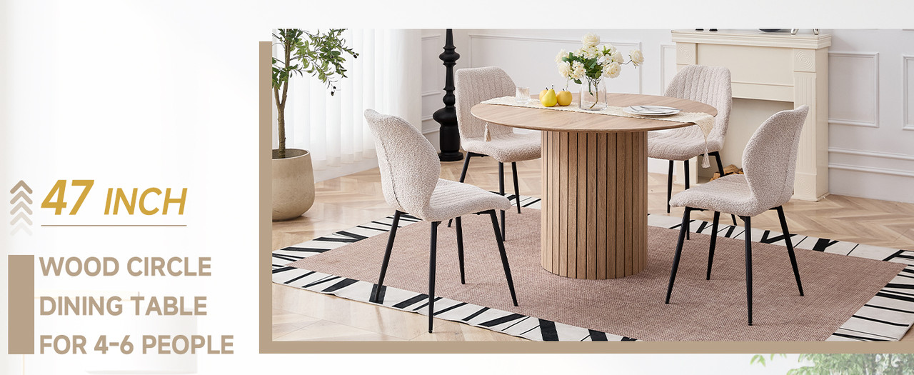 Table ronde polyvalente