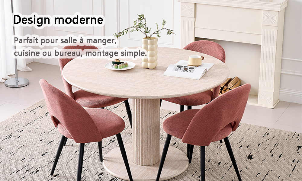 Chaise intégrée dans différents espaces