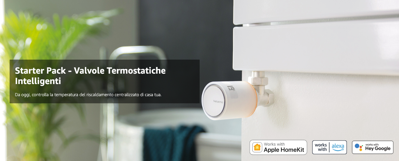 Valvole Termostatiche Intelligenti Netatmo