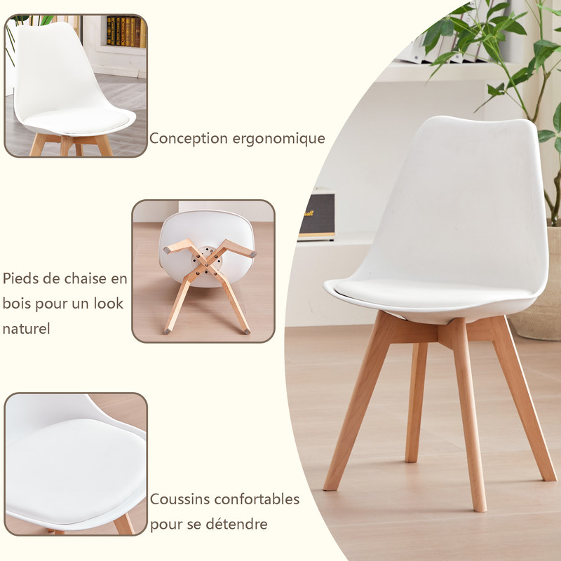 Detalles de la silla