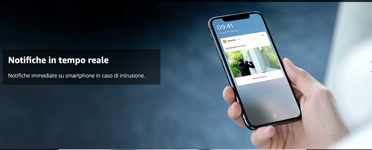 Dettaglio funzioni Netatmo Presence PRO