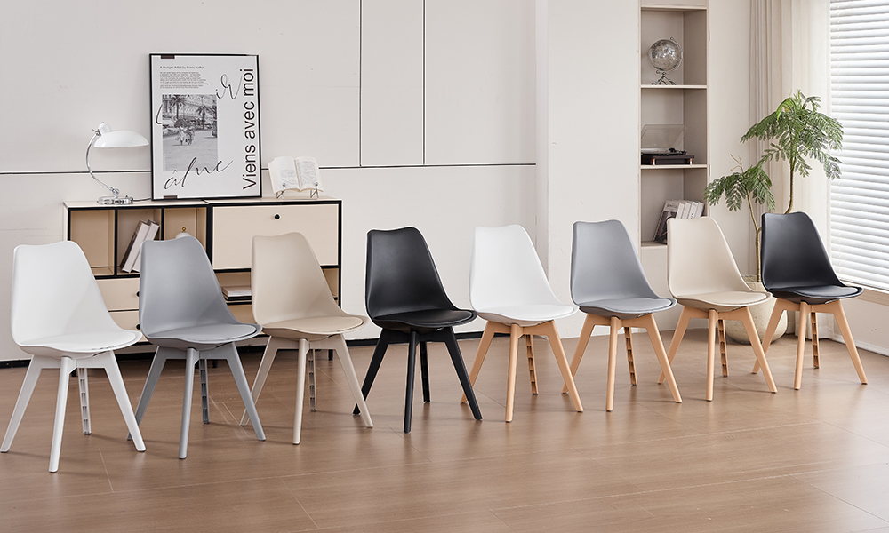 Colores disponibles - Blanco, Caqui, Gris, Negro