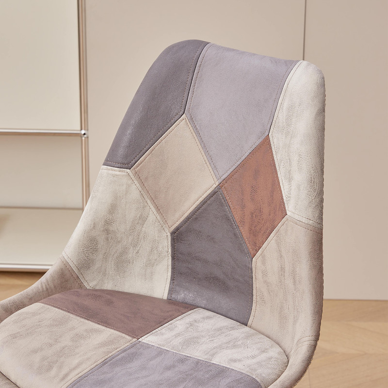 Detalle del patchwork de la silla