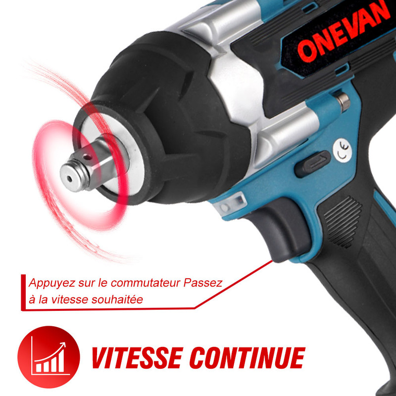 Clé à Chocs Sans Fil Brushless électrique, 1800Nm 1/2 Pouces, Boulonneuse A Choc Convient Pour Batterie 18V Makita - Avec 2 Batteries -Outils Électriques AAHKMJXYDAFdJAOAIMEbOAchaYtjpIZUujpRpTo0CnZOZZXbn4KzJGaN5BYFFLG1AIboeEqvXKgq88 d7r7Z62GK