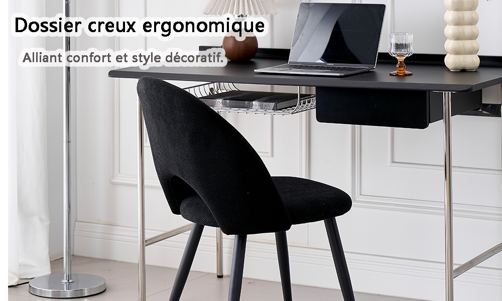 Dossier creux ergonomique