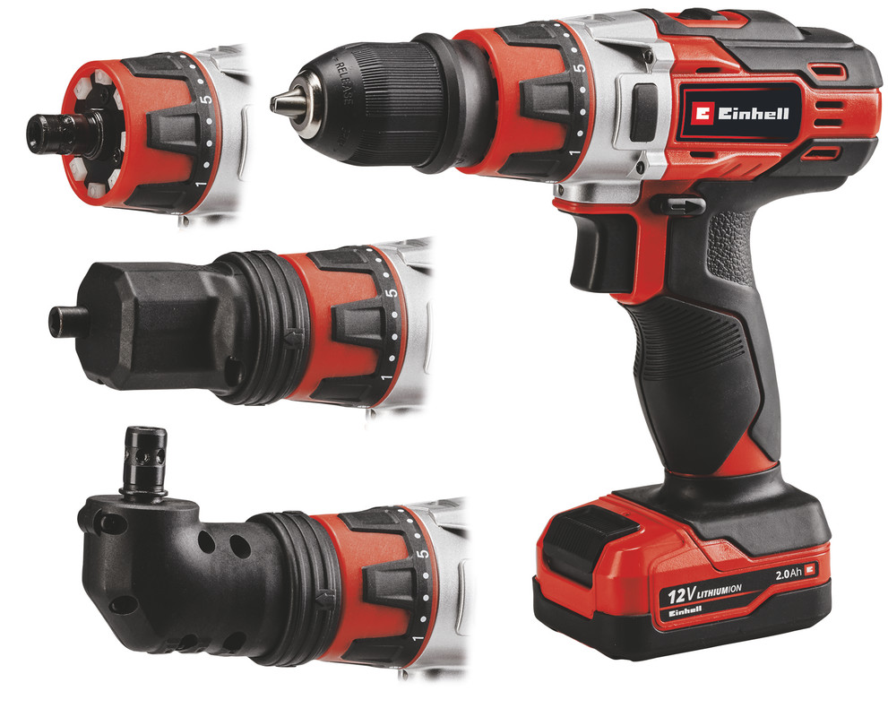 Einhell Cordless Impact Drill 12V - Includes 2x Batteries And