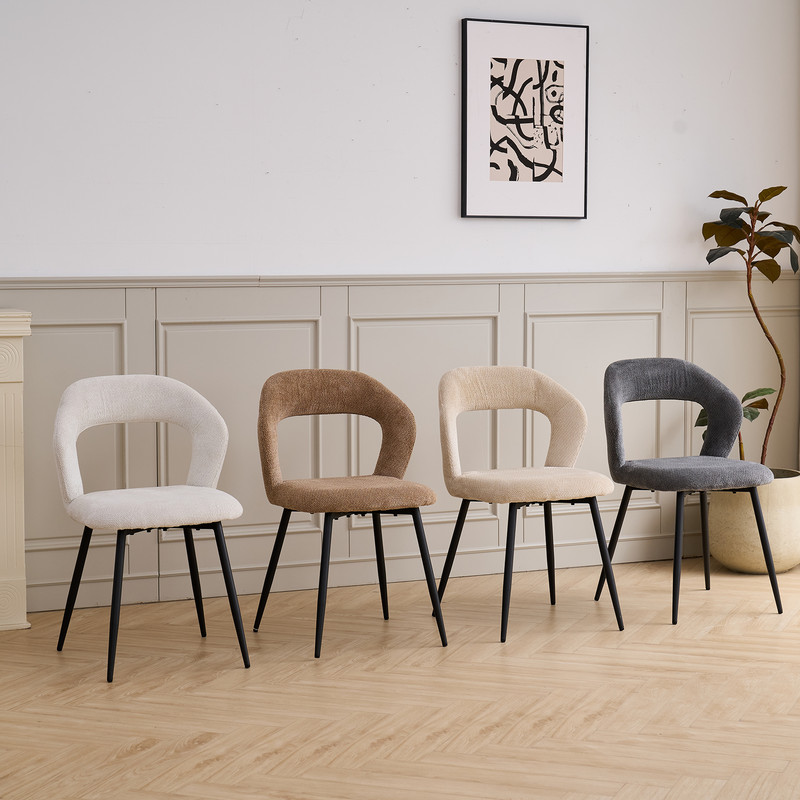 4 colores de sillas de comedor