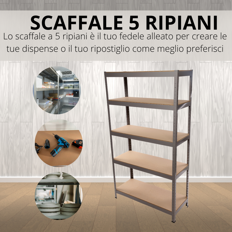 Scaffale 5 Ripiani Componibile Da 875kg Di Portata -Negozio al dettaglio VIDAXL || HOMCOM || Songmics AAHKMJXYDAFdJAOAIMEbOAchaYtjpIZUujpRpTo0CnZOZaGz9MG qzZdpKb d0BVPi3qu DC9irYOw7RSSg8tZ d
