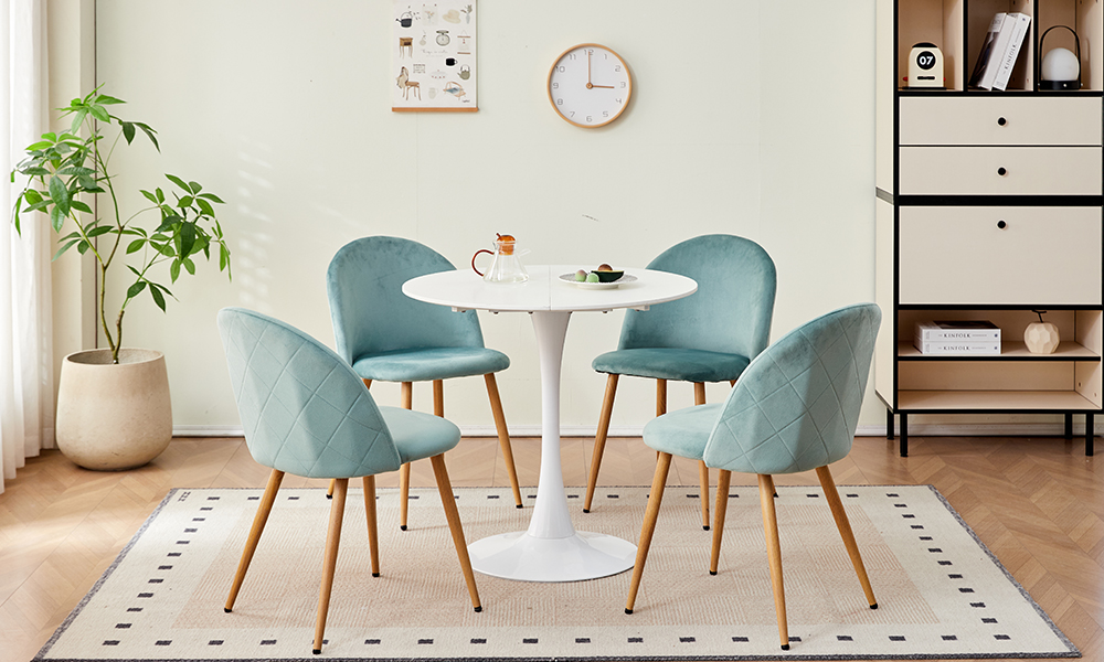 Chaise de salle à manger de style scandinave