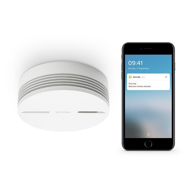 Rilevatore di Fumo Netatmo SMART Wi-Fi