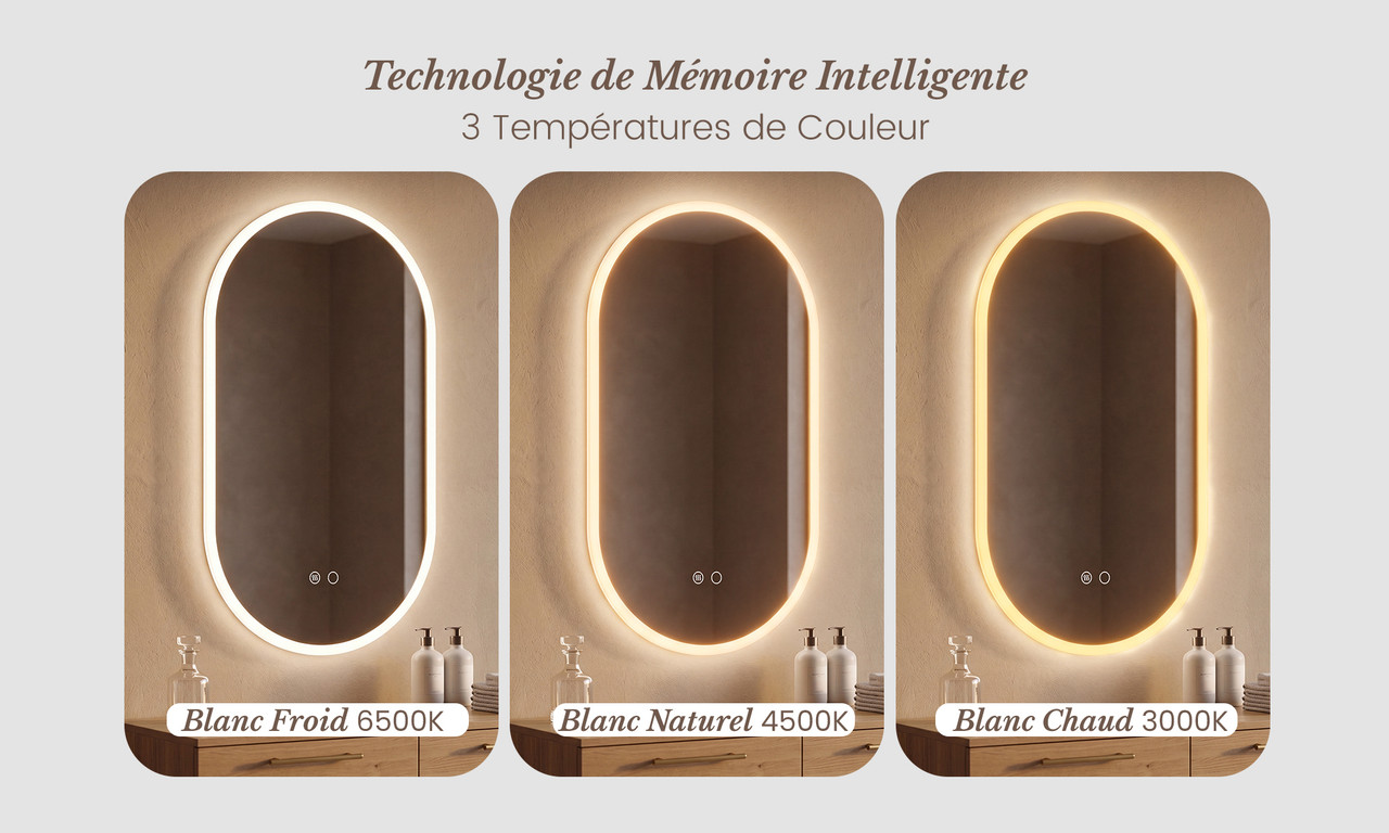 miroir led