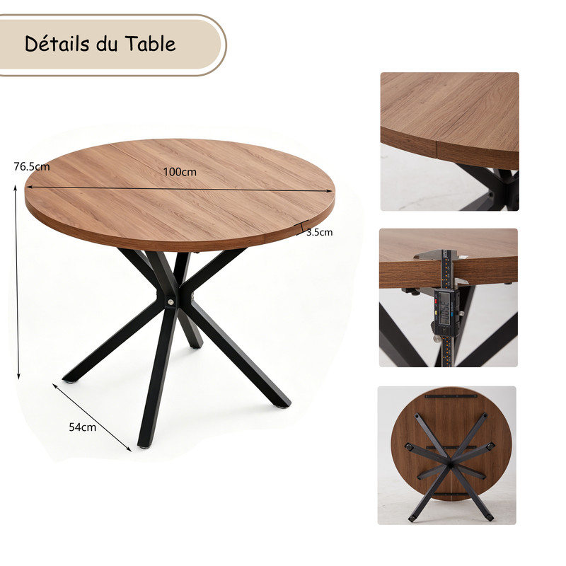 Détails de la table