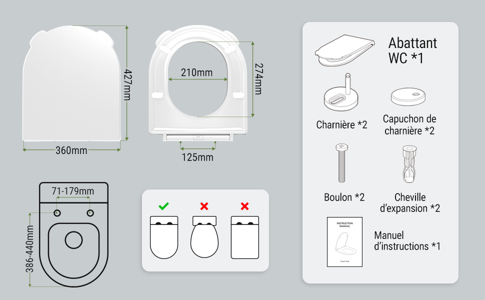 abattant WC