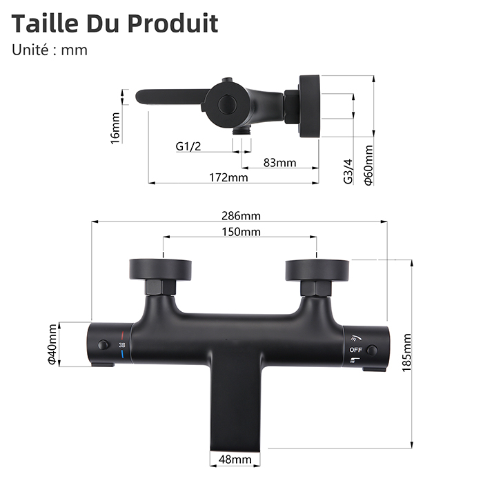 Mitigeur Thermostatique Bain Douche Noir Robinet De Baignoire Cascade Robinet De Douche En Laiton Design Elégant -Grohe || Hansgrohe Soldes Magasin AAHKMJXYDAFdJAOAIMEbOAchaYtjpIZUujpRpTo0CnZOZcB4MXBNANbEBG4q4Wzlbyl8JjO96MLpw9ERVRvoBXEl