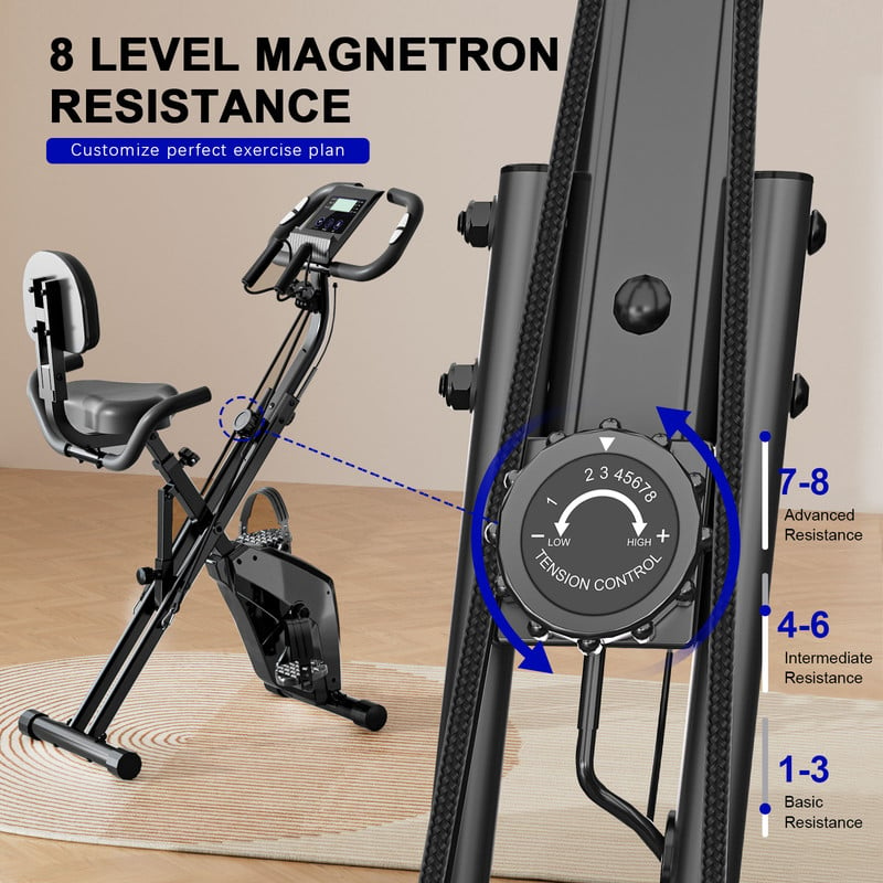 Velo elliptique appartement pliable hot sale