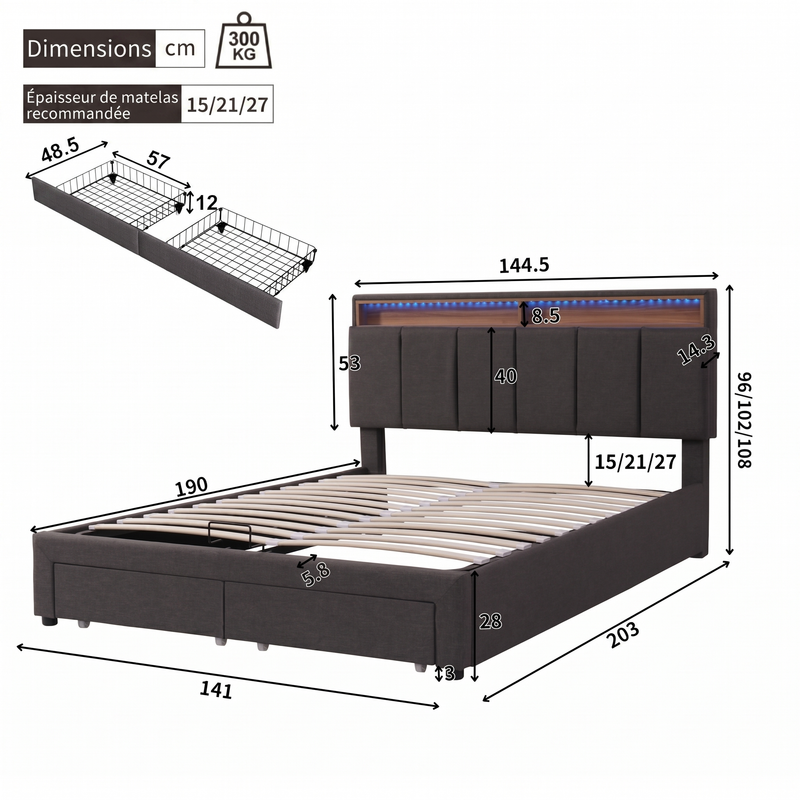 Hauteur réglable