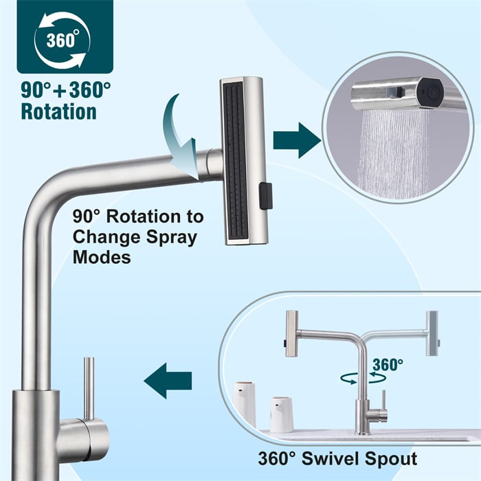wasserhahn küche ausziehbar edelstahl