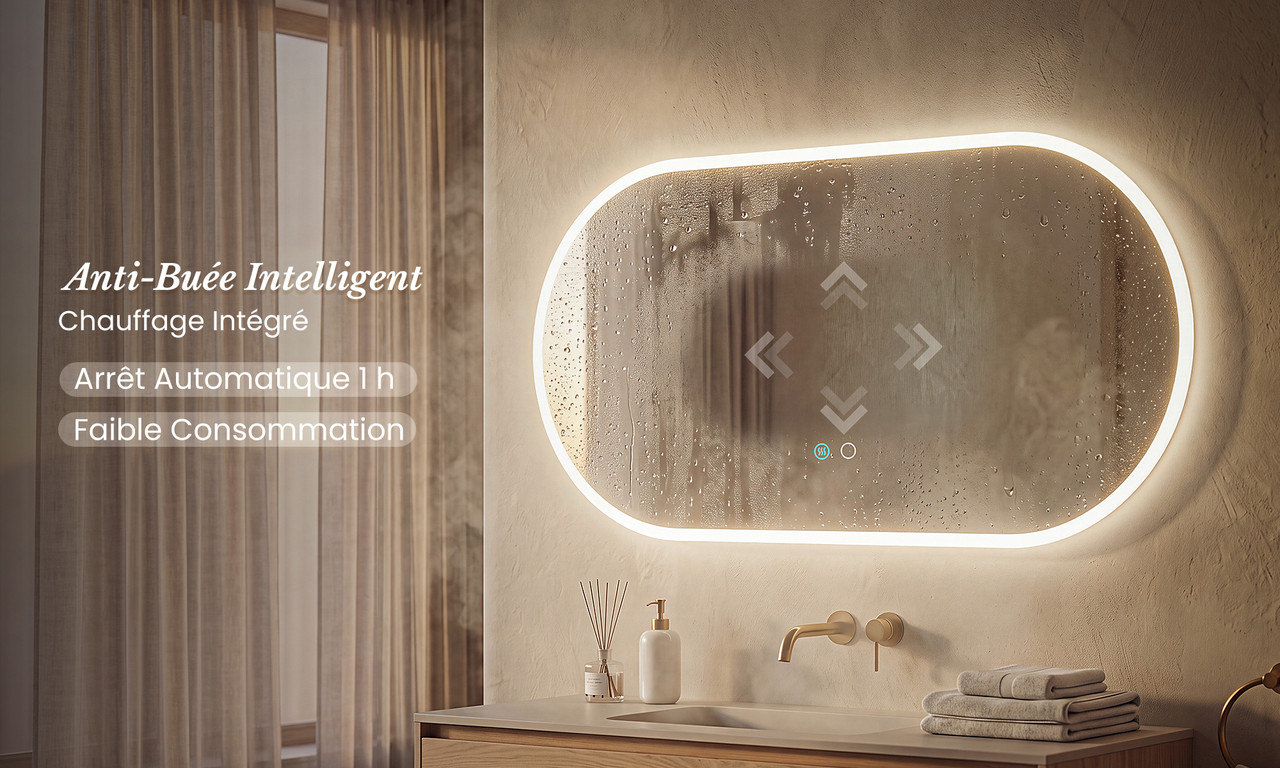 miroir led