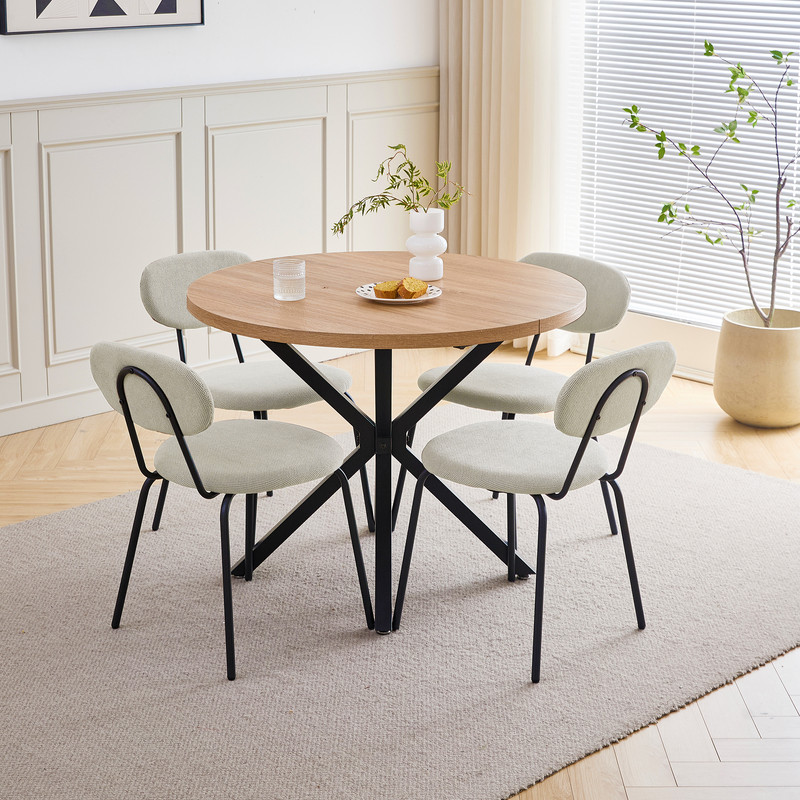 Lot de 4 chaises modernes