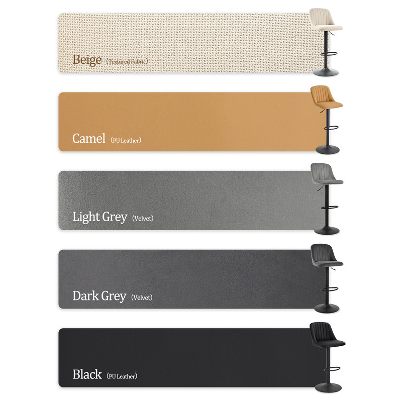 Available Colors and Fabrics