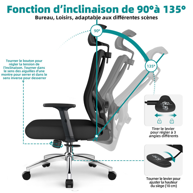 Chaise de Bureau