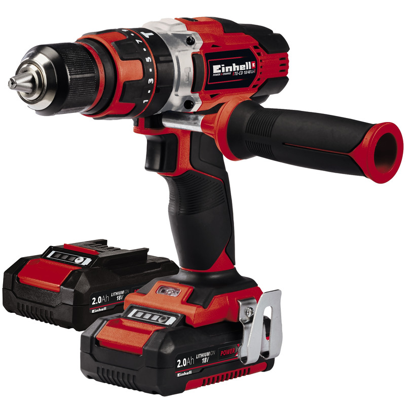 Einhell pxc 18v cordless combi drill & best sale impact driver twin pack 2 x 2.0 ah