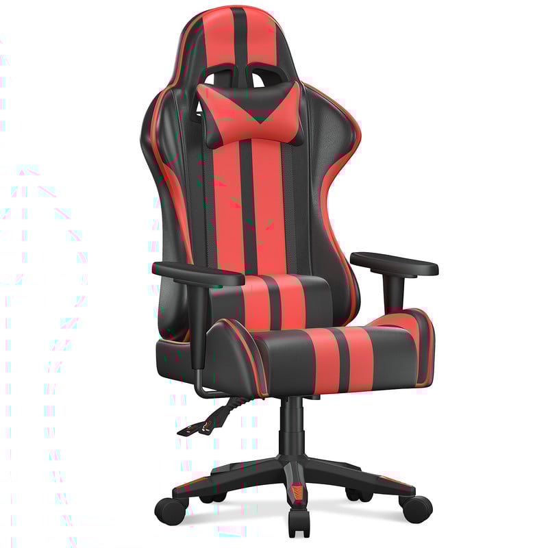 Bigzzia Sedia Da Gioco, Ergonomica, Per Computer, Con Cuscino Lombare E Poggiatesta Regolabile In Altezza, Per Adulti, Ragazze, Ragazzi, Versione Aggiornata (Nero E Rosso) -Armonia Casa AAHKMJXYDAFdJAOAIMEbOAchaYtjpIZUujpRpTo0CnZOZfjiadt wz24m3oWdOwY6Cj7ZSSQgF78Sdv5O55YVj F