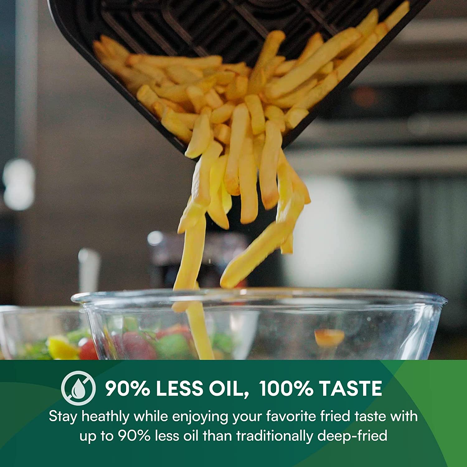 CHEFREE AFW01 Friggitrice Ad Aria Calda - Nera -Elettrodomestici Negozio AAHKMJXYDAFdJAOAIMEbOAchahuWi4 y0GlzhOrlYrGj3DnE0KOArqcrtE4sBZYaeIv1v2