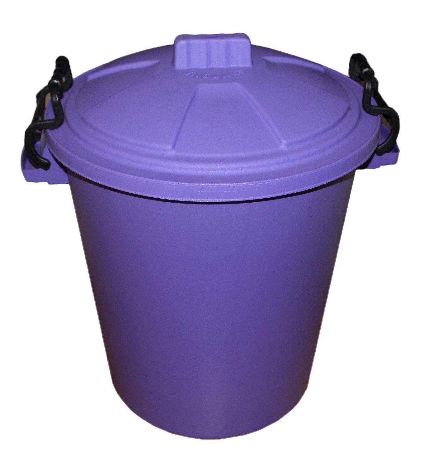 90L LARGE COLOURED METAL BIN TRASH CAN DUSTBIN WASTE HORSE ANIMAL