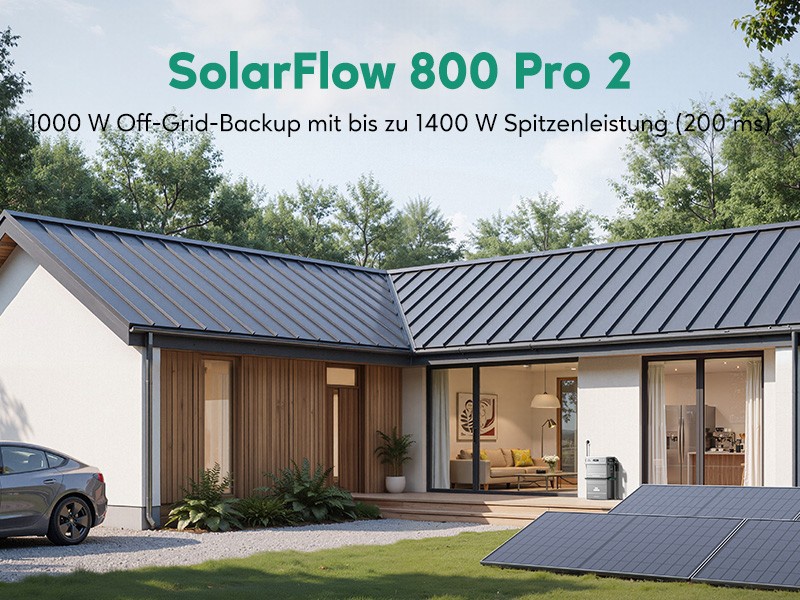 SolarFlow 800 Pro 2 Notstrom